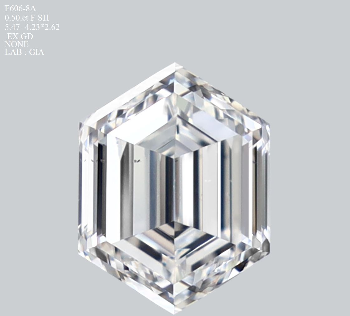 Prírodný diamant hexagonal,...