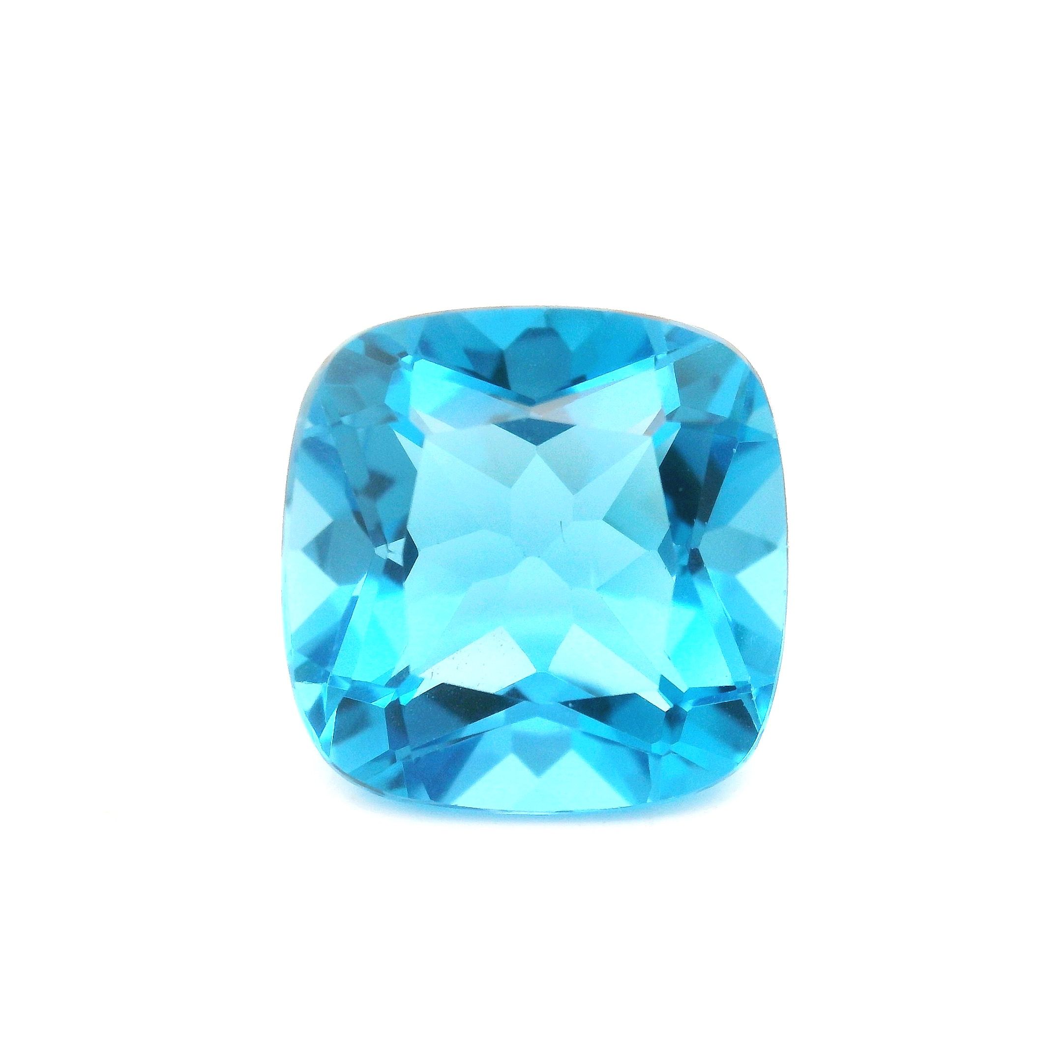 11.76 ct Cushion topaz