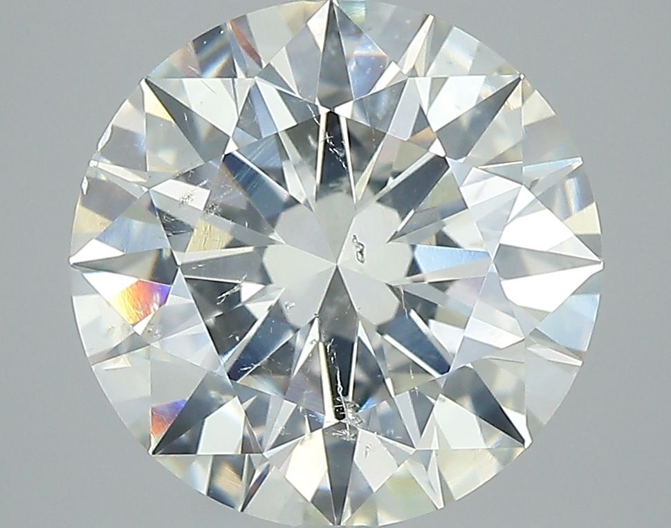 Diamant Rond 3.50 ct - Couleur K - Pureté SI2