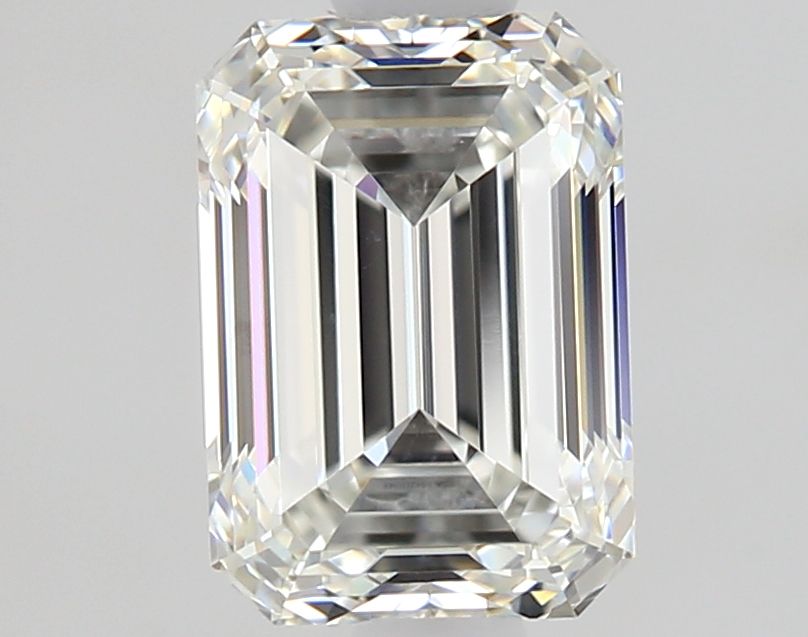 1.03-carat emerald diamond with G color, null cut, and VVS1 clarity.