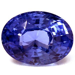 SAPPHIRE FACETED 2.1ct BLUE Vivid Blue EC SRILANKA NONE