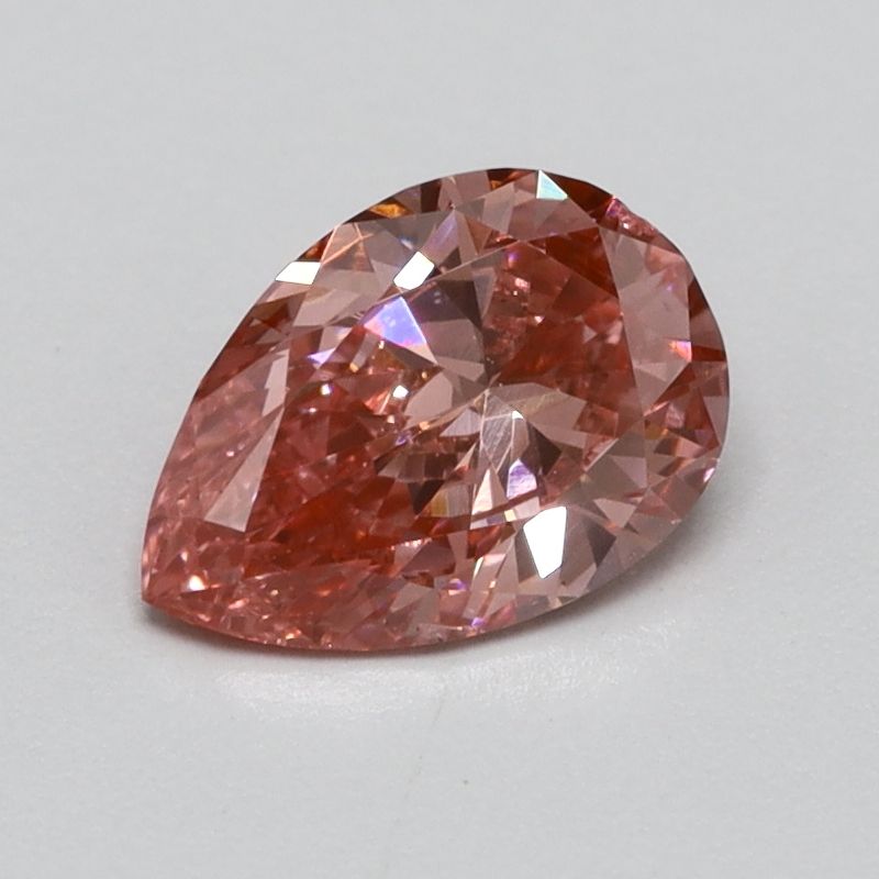 0.37 CT Fancy Vivid Pink PEAR