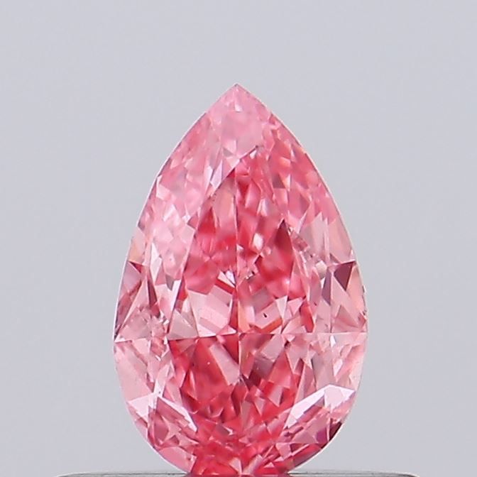 0.43 CT Fancy Intense Pink PEAR