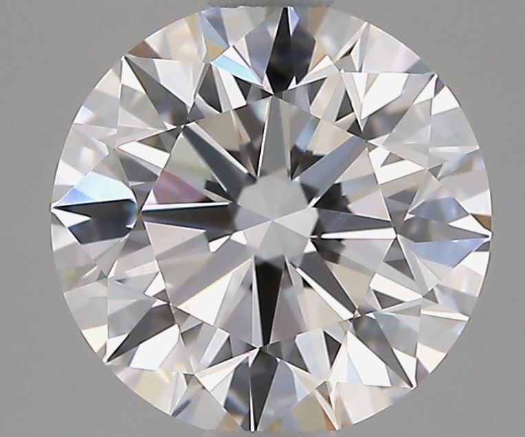 ROUND 2.25 Ct  D VVS2 EX EX NON N