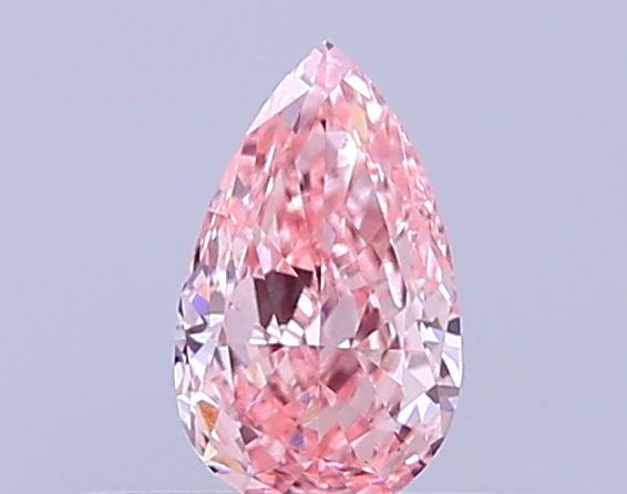 0.37 CT Fancy Vivid Pink PEAR