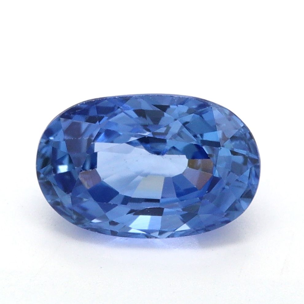 SAPPHIRE FACETED 1.17ct BLUE BLUE EC SRILANKA HEATED