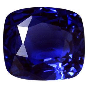 Szafir 6,47 ct, niebieski, szlif cushion