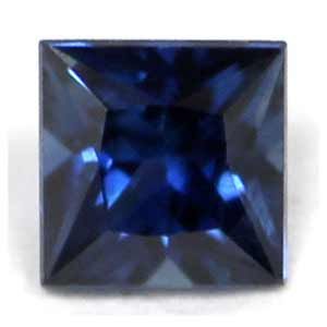 SAPPHIRE FACETED 0.49ct BLUE Intense Blue EC MADAGASCAR HEATED