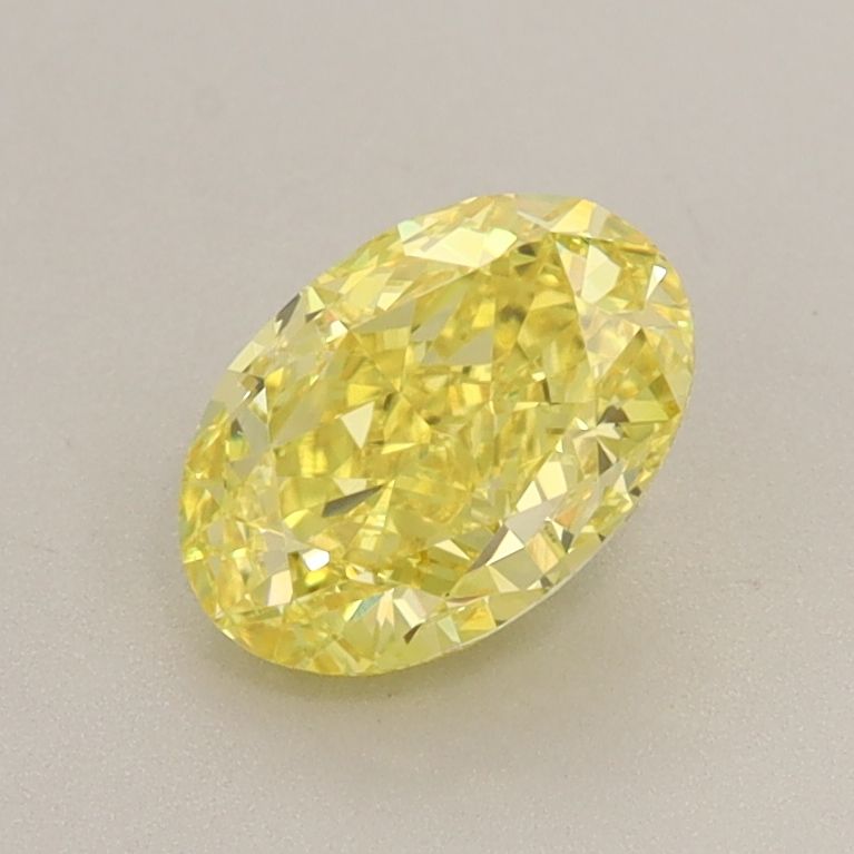 1.09 CT Fancy Vivid Yellow OVAL
