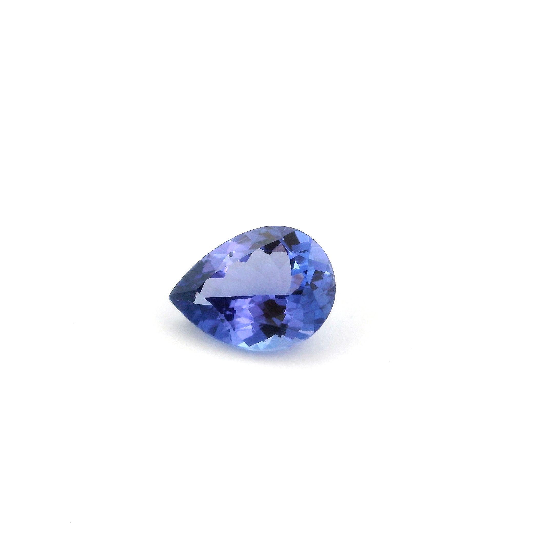 TANZANITE FACETED 1.07ct BLUE Intense EC TANZANIA HEATED