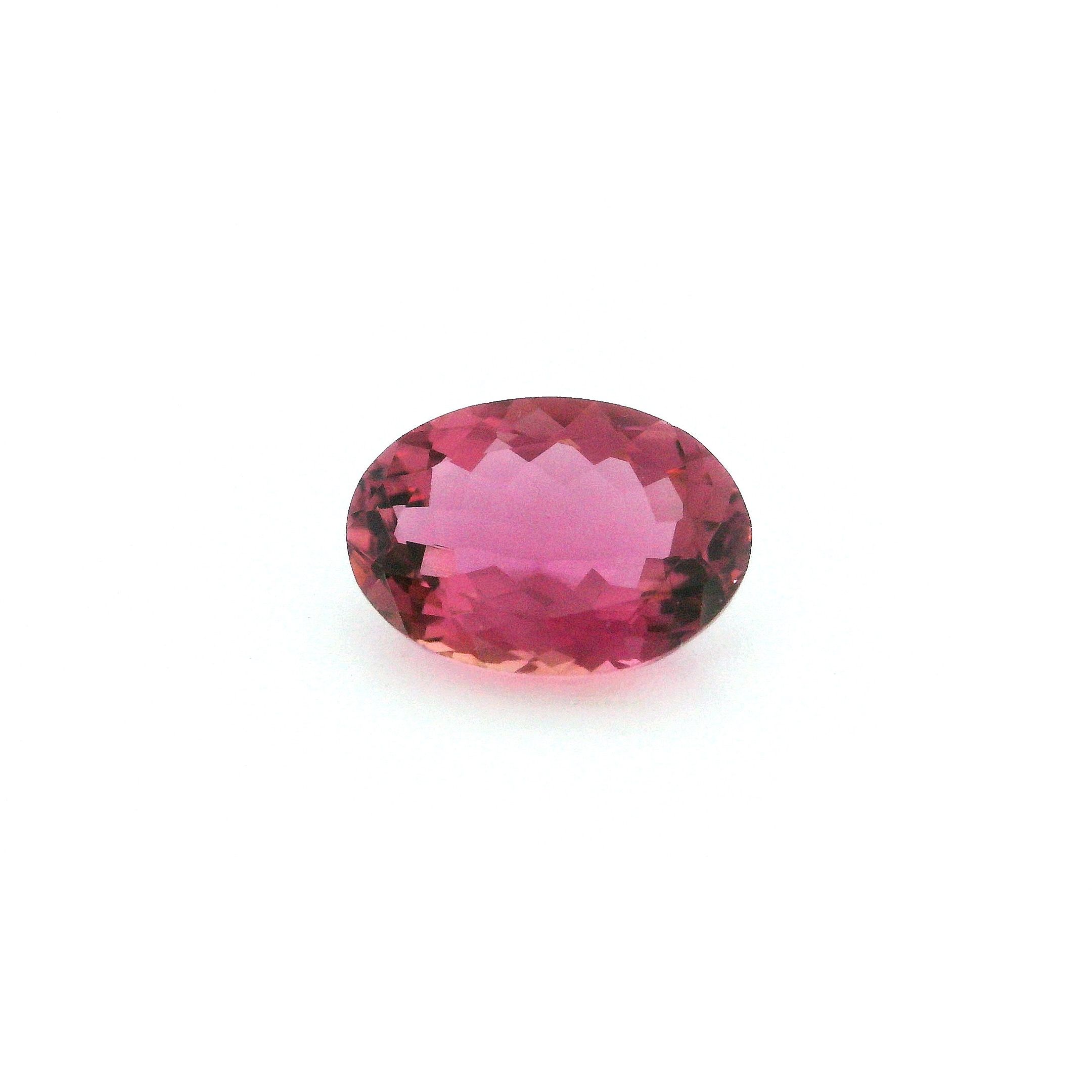 Turmalin 1,57 ct, różowy, szlif owalny