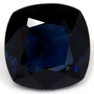 Szafir 1,16 ct, niebieski, szlif cushion