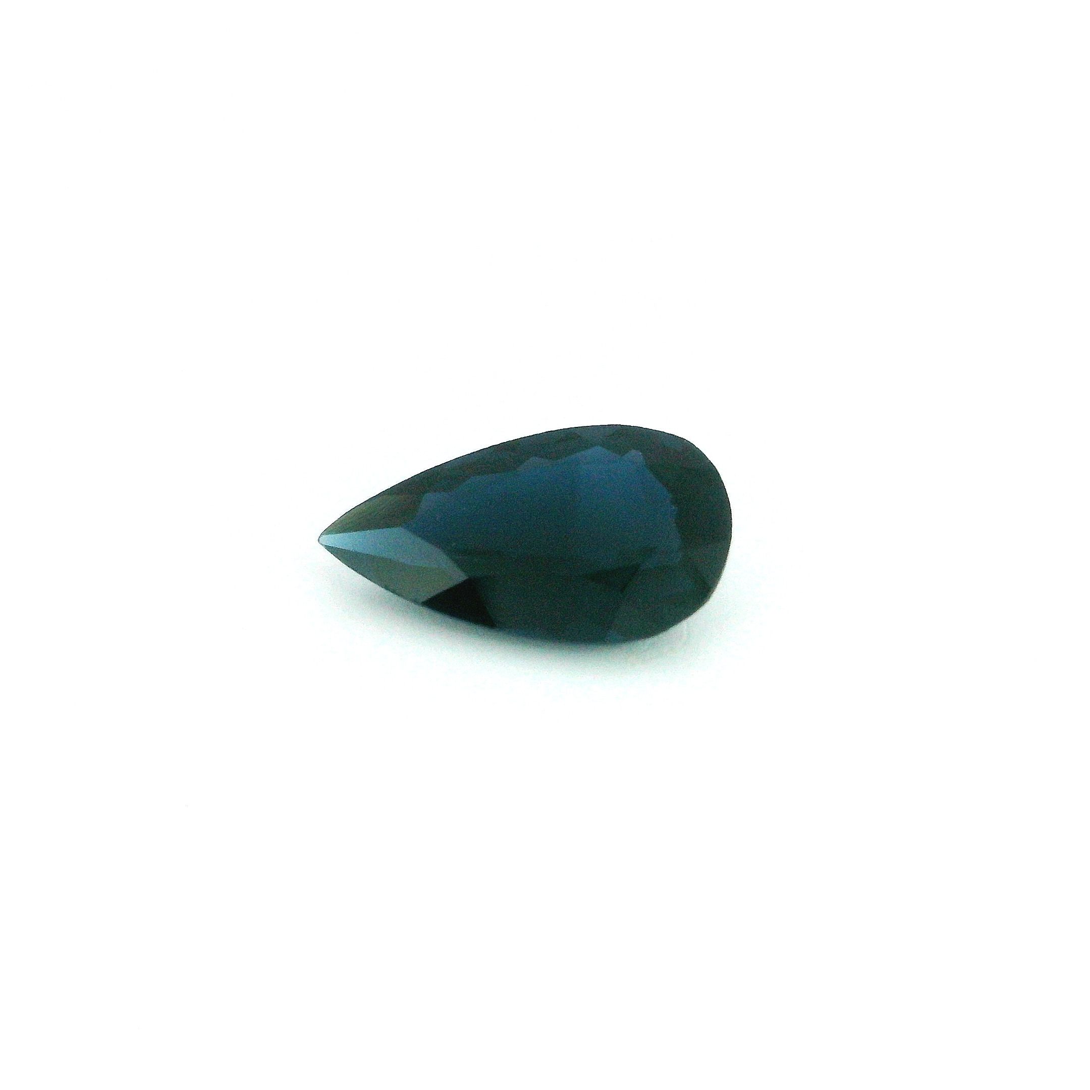 Turmalin 1,04 ct, niebieski, szlif gruszka
