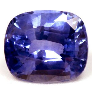 Szafir 1,51 ct, niebieski, szlif cushion
