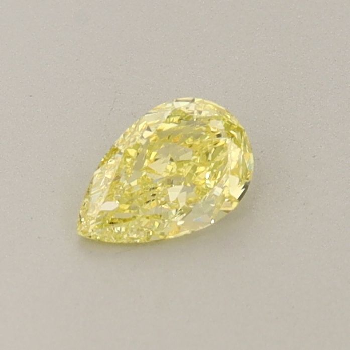 0.27 CT Fancy Vivid Yellow PEAR