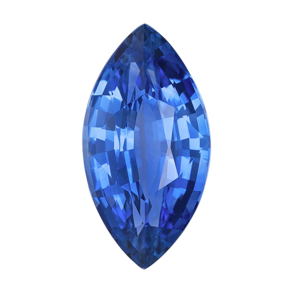 1.76 Carat Blue Marquise Sapphire