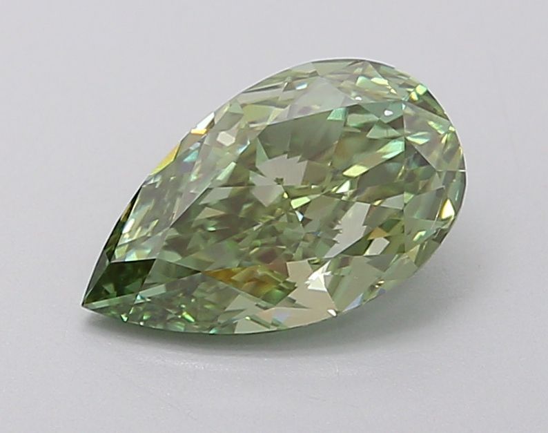 0.48 CT Fancy Vivid Yellow PEAR