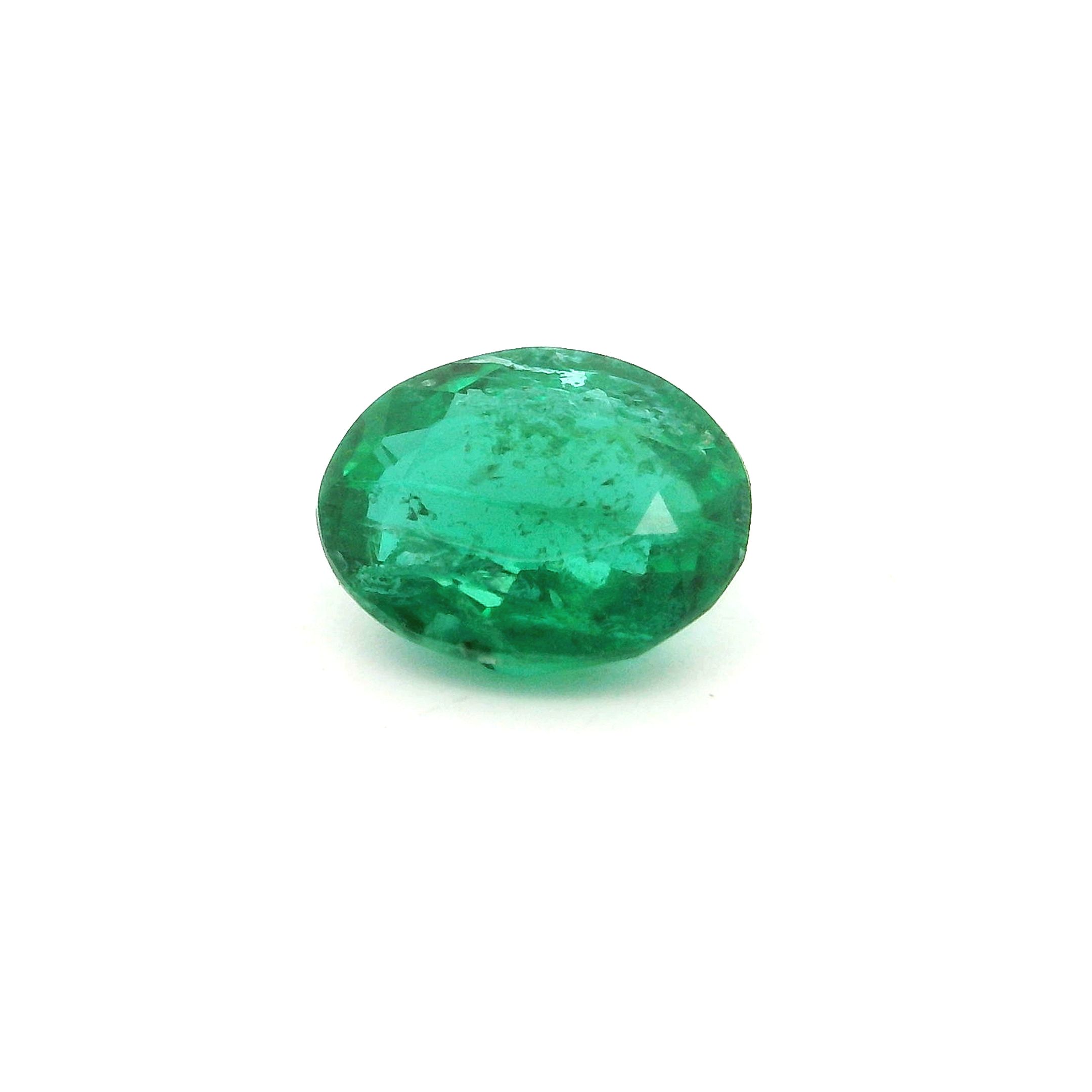 0.57 ct Oval Emerald