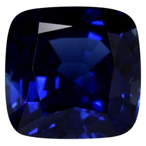 Szafir 6,48 ct, niebieski, szlif cushion