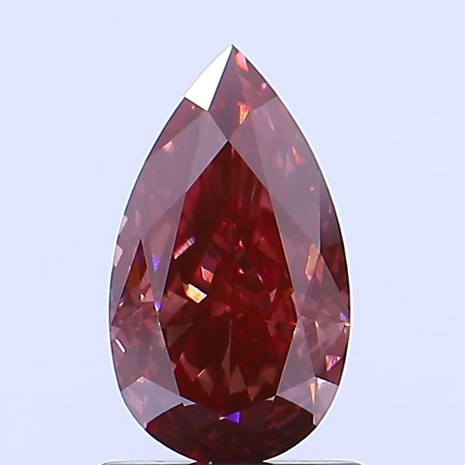 1.1 CT Fancy Deep Pink PEAR