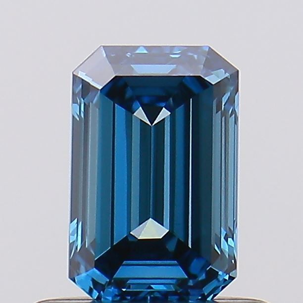 0.51 CT Fancy Vivid Blue EMERALD