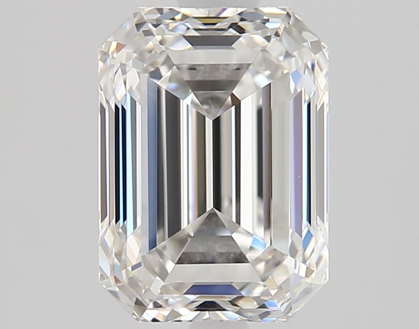 1.41-carat emerald diamond with G color, null cut, and VVS2 clarity.