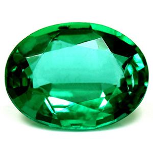 Szmaragd 2,18 ct, zielony, szlif owalny