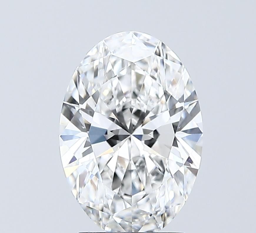 2.09 carat e VVS1 EX Cut IGI oval diamond