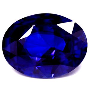 Szafir 9,02 ct, niebieski, szlif owalny