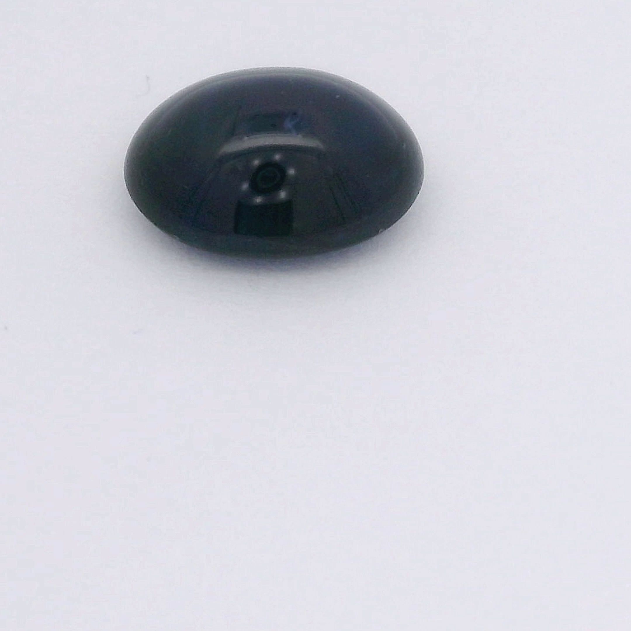Szafir 2,93 ct, niebieski, kaboszon