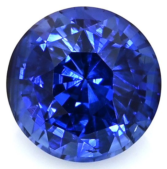 SAPPHIRE FACETED 1.99ct BLUE Blue EC SRILANKA HEATED