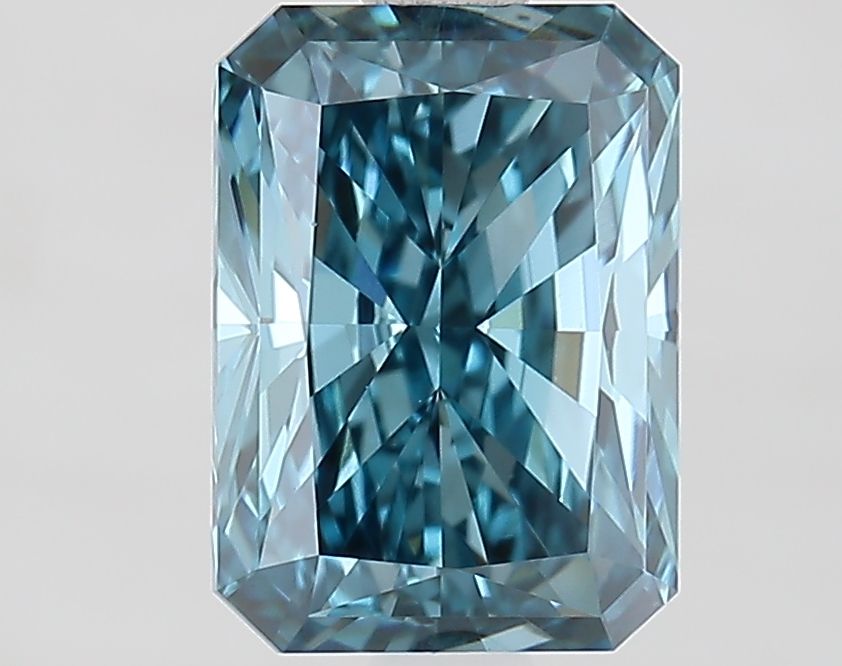 1.69 CT Fancy Vivid Blue RADIANT