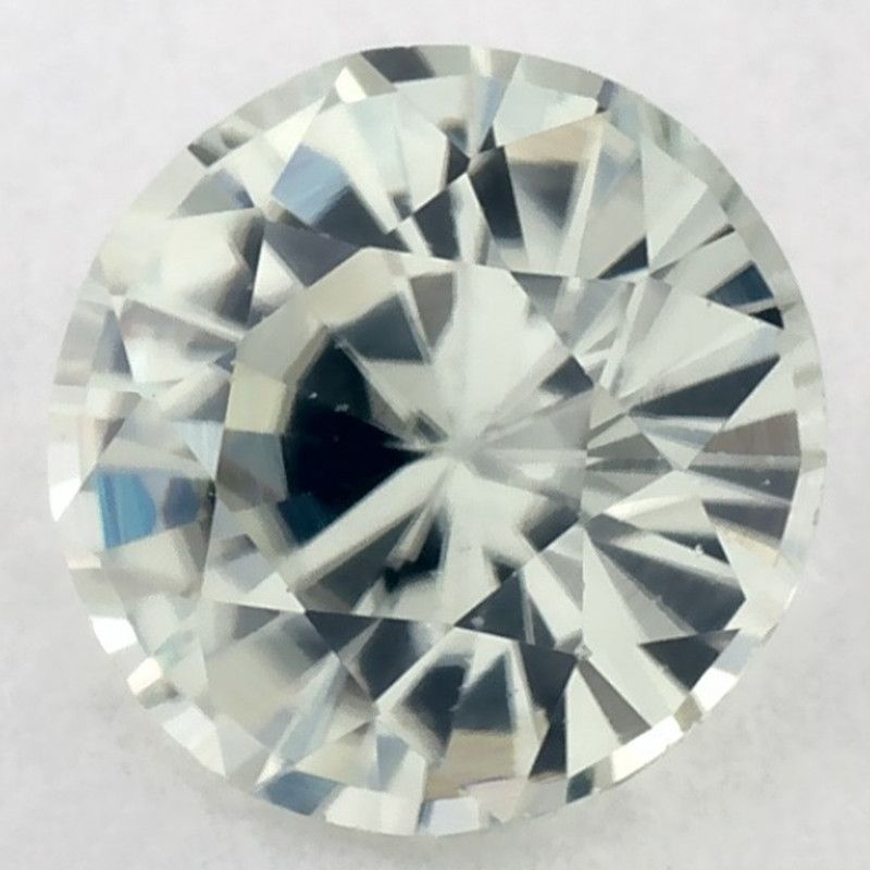 Szafir 1,00 ct, żółty, szlif okrągły