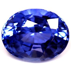 SAPPHIRE FACETED 1.59ct BLUE Vivid Blue EC SRILANKA NONE