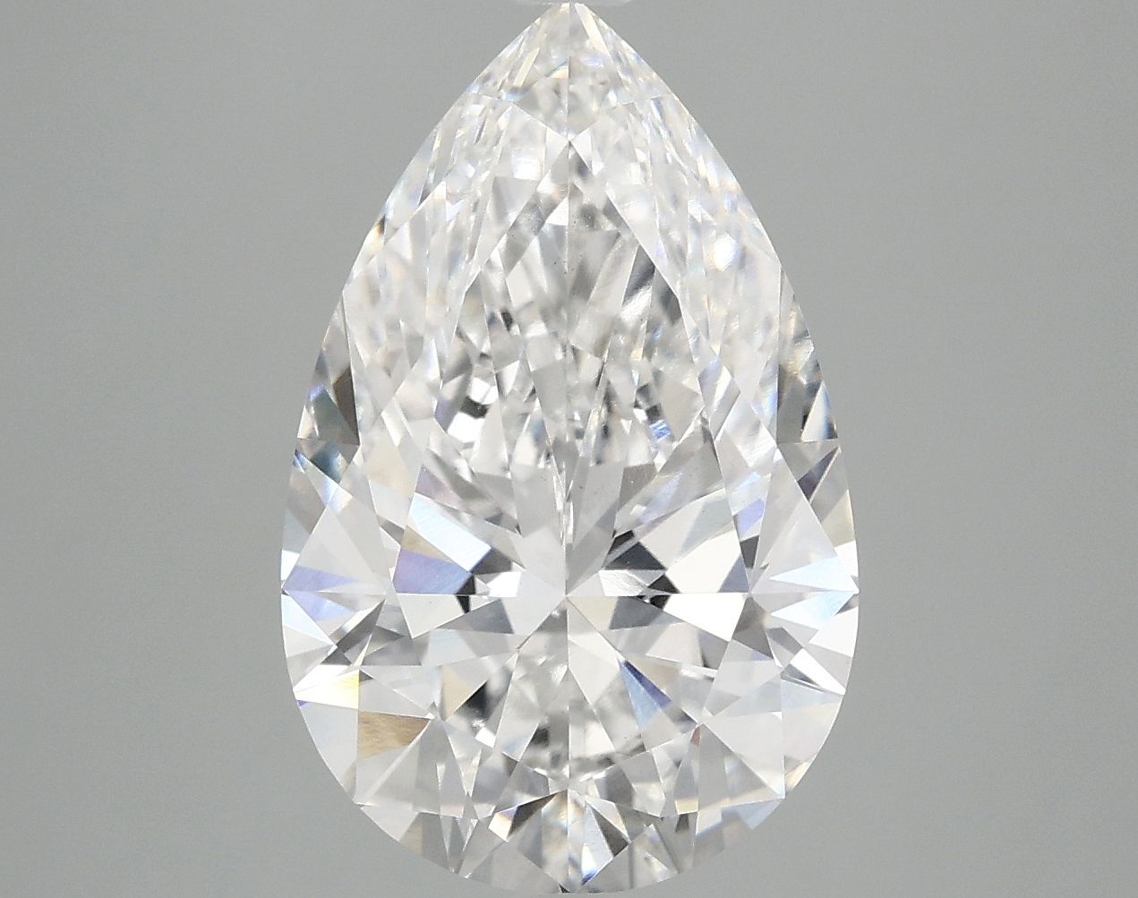 Diamant Poire 5.07 ct - Couleur E - Pureté VS1