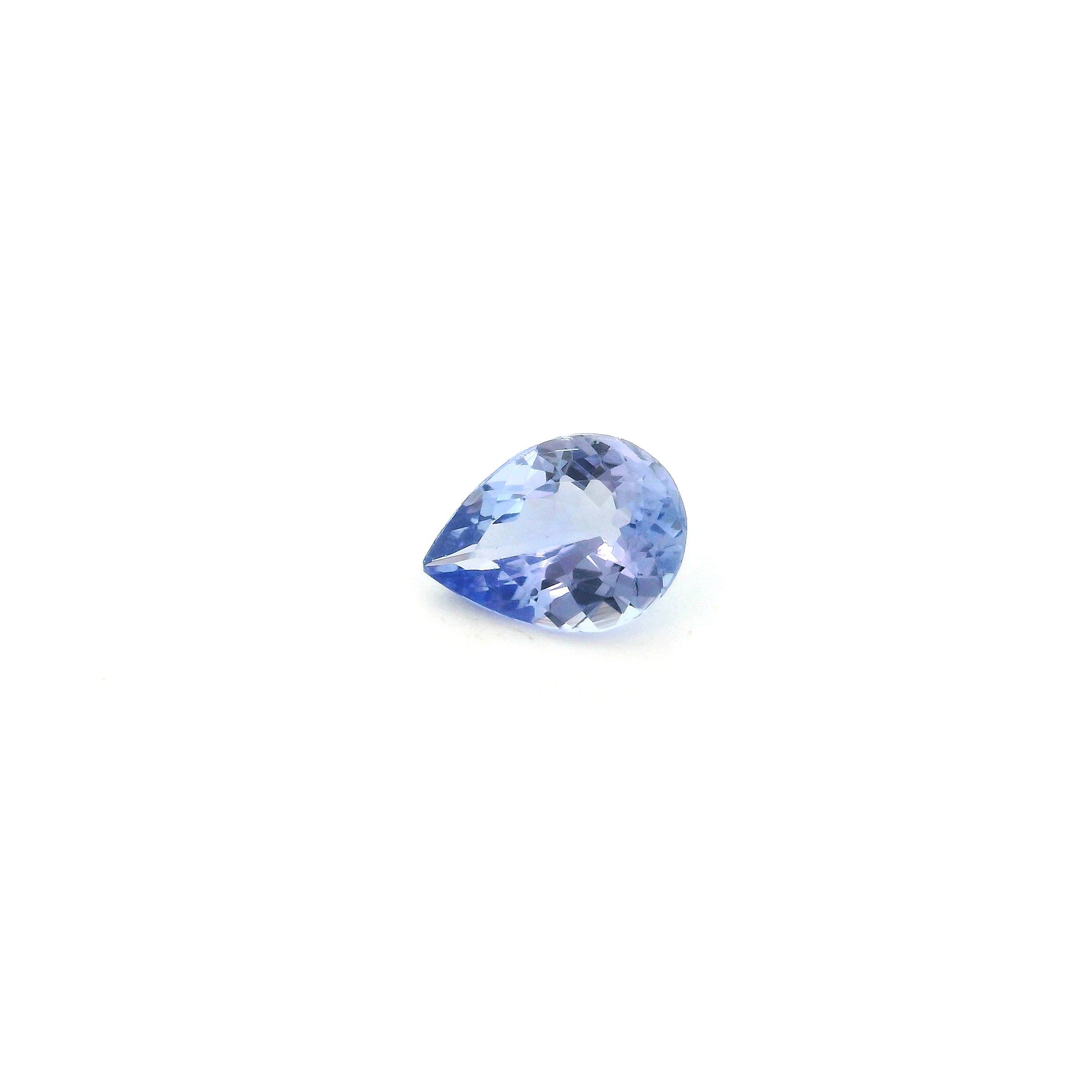 0.95 ct Pear tanzanite
