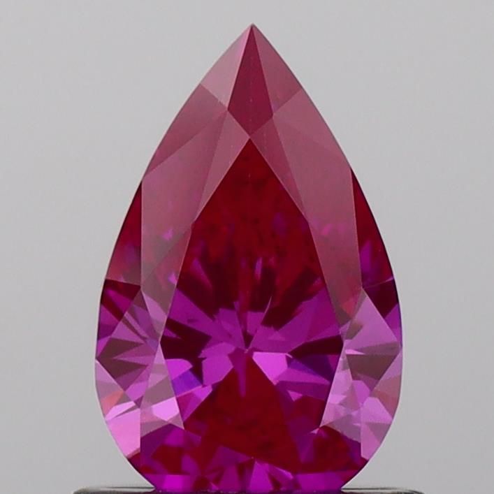0.8 CT Fancy Deep Pink PEAR