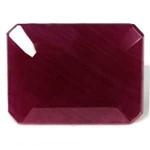 Rubin 9,14 ct, czerwony, szlif szmaragdowy
