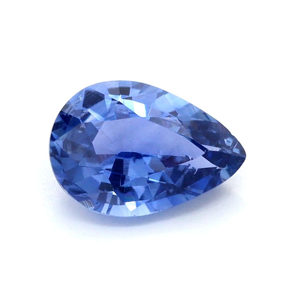 SAPPHIRE FACETED 0.64ct BLUE EC SRILANKA HEATED
