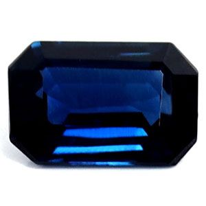 SAPPHIRE FACETED 0.7ct BLUE Intense Blue EC MADAGASCAR NONE