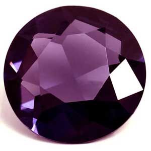 Spinel 3,42 ct, purpurowy, szlif okrągły