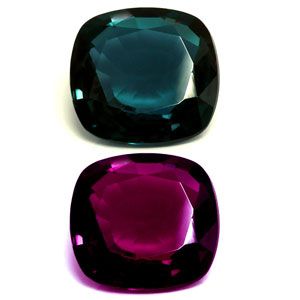 Aleksandryt 1,20 ct, zielony, szlif cushion