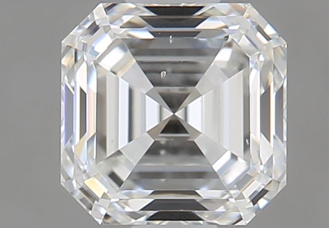 Prírodný diamant štvorcový emerald,... Prírodný diamant štvorcový emerald,...