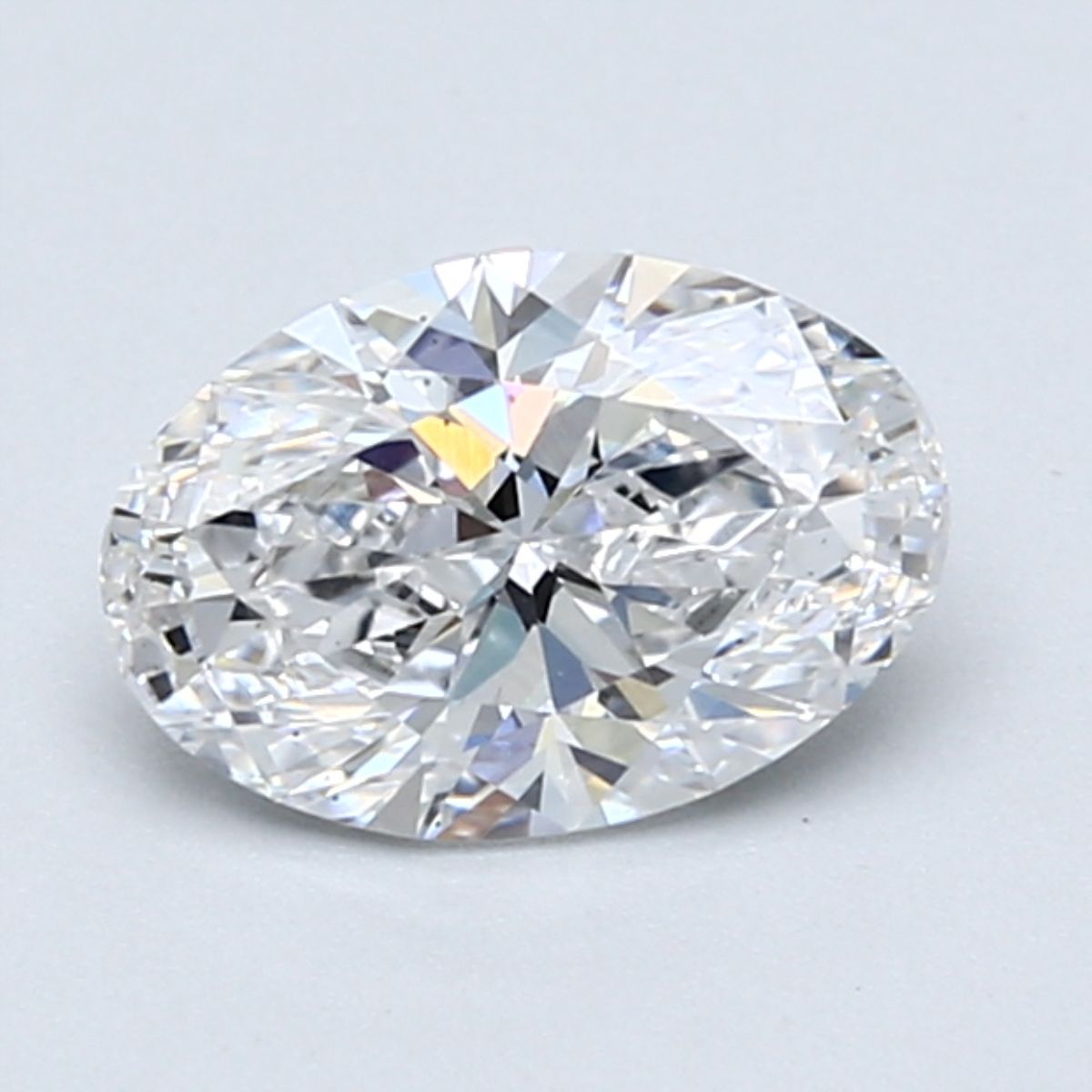 Diamant Ovale 1.01 ct - Couleur D - Pureté SI1