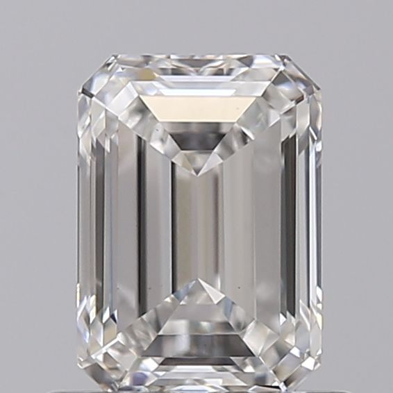 Diamant Émeraude 0.74 ct - Couleur H - Pureté VS1