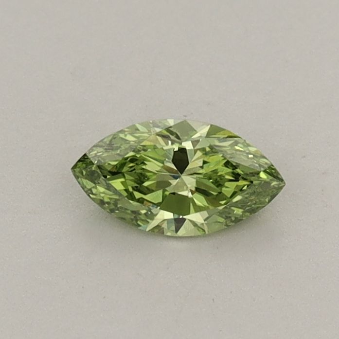 0.27 CT Fancy Vivid Green MARQUISE