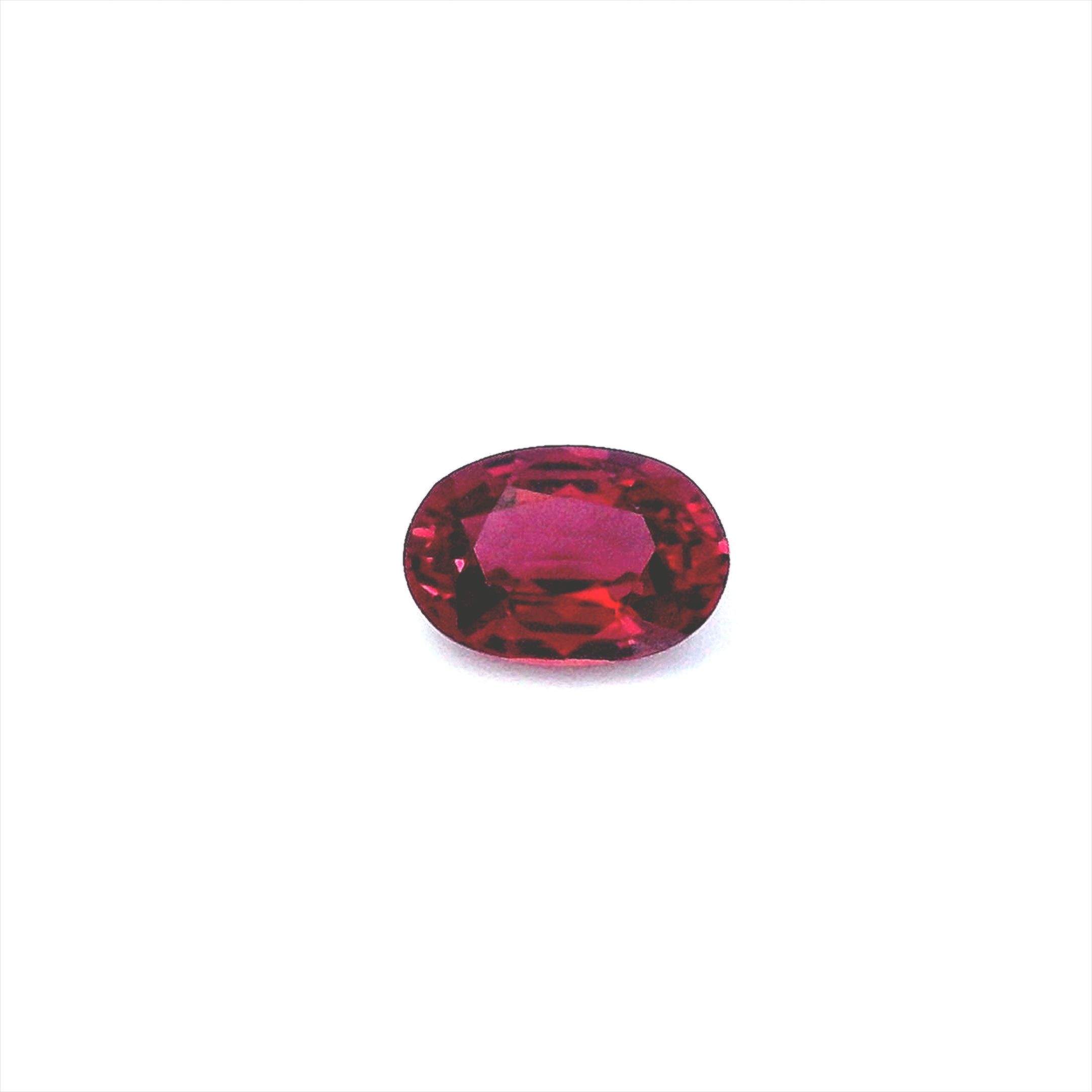 0.69 ct Oval ruby