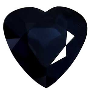 Szafir 10,22 ct, niebieski, szlif serce