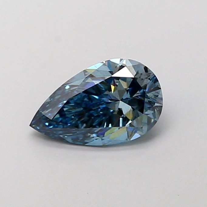 1.01 CT Fancy Vivid Blue PEAR