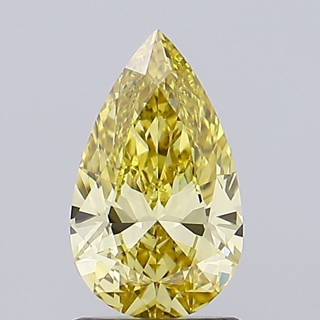 1.05 CT Fancy Intense Yellow PEAR